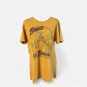 Rodeo Quincy Mustard Graphic Tee - “Bess mi Burra”